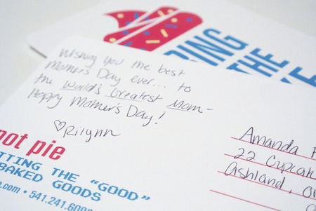 Gourmet Treats + Handwritten Notes = Mother's Day Perfection